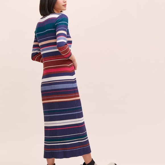 Anthropologie Lindsey Ribbed Maxi Dress - Picture 3 of 9